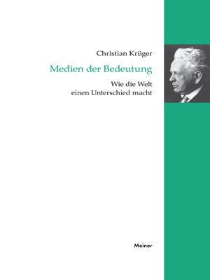 cover image of Medien der Bedeutung